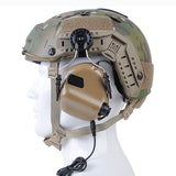 EARMOR M31H MOD4 Tactical Headset Hearing Protection for Ops-Core MT Fast ARC Helmet