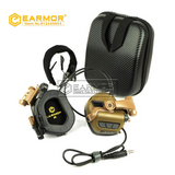 EARMOR M32X-Mark3 MilPro Military Standard Electronic Communication Headphone - Black
