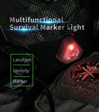 OPSMEN F102 Tactical Helmet Survival Signal Lamp Explosion Flash Light