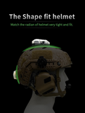 OPSMEN F102 Tactical Helmet Survival Signal Lamp Explosion Flash Light