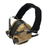 EARMOR M31-MOD4 Tactical Headset IPSC Shooting Hearing Protector - Coyote Brown