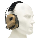 EARMOR M31-MOD4 Tactical Headset IPSC Shooting Hearing Protector - Coyote Brown