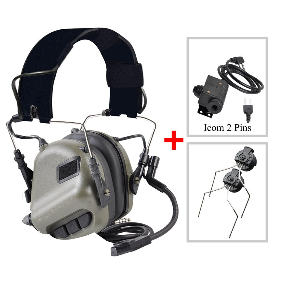 thumbnail image 2 of Earmor Tactical PTT Adapter - ICOM Version 2 of 12