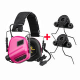 EARMOR M32 MOD4 Tactical Headset & Exfil Helmet Rail Adapter Set 6 Color