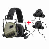 EARMOR M32 MOD4 Tactical Headset & Exfil Helmet Rail Adapter Set 6 Color