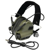 EARMOR M32 MOD4 Tactical Headset & Exfil Helmet Rail Adapter Set 6 Color