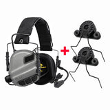 EARMOR M32 MOD4 Tactical Headset & Exfil Helmet Rail Adapter Set 6 Color