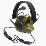 EARMOR Headset M32-Mark3 MilPro Dual Comm Military Standard - Coyote Brown