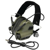 EARMOR M32 Tactical Headset & M51 Kenwood PTT Adapter & ARC Rail Adapter Sets 6 Colors
