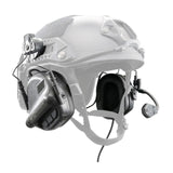 EARMOR M32H MOD4 Tactical Headset Communication Noise Canceling for ARC Rails Helmet