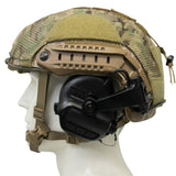 EARMOR M31X-Mark3 MilPro RAC Tactical Headset Military Standard Electronic Hearing - Foliage Green