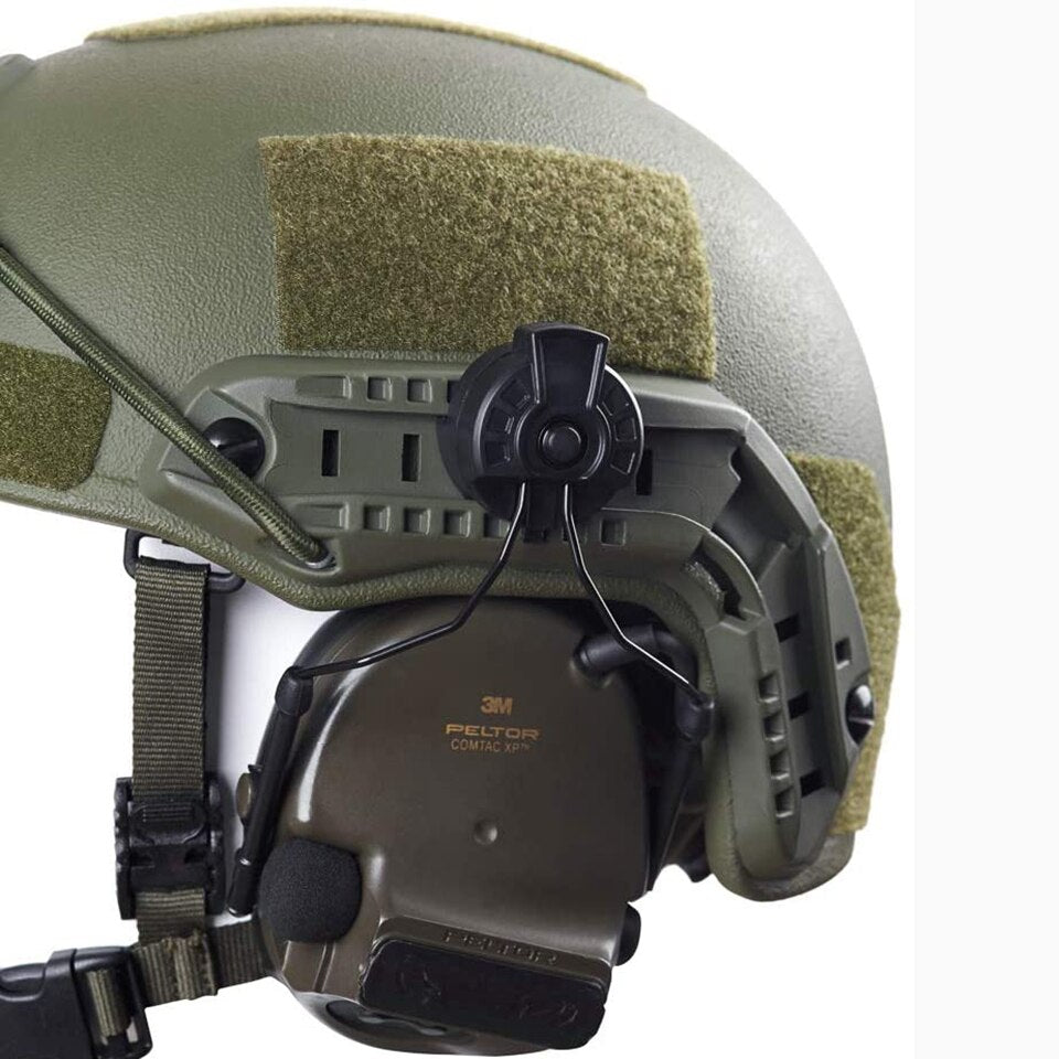 Helmet Rails EARMOR Tactical Headset ARC Helmet Rails Adapter for 3M Peltor Comtac ...
