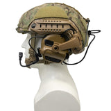 EARMOR M32X-Mark3 MilPro Military Standard Communication RAC Headset - Coyote Brown