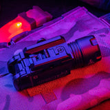 OPSMEN FAST-402 Weapon Lights Pistol Tactical Flashlight for 1913 & 92G Glock Rail Adapter