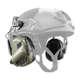EARMOR M31H MOD4 Headset ARC Helmet Rails Electronic Hearing Protector - Foliage Green