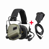 EARMOR M32 MOD4 Tactical Headset & M51 PTT Adapter Set Tactical Communication System
