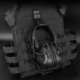 Tactical Headset Hang Buckle Universal Quick Release Holder Molle Hook Clip Clamp
