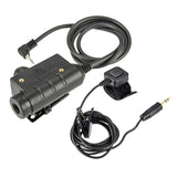 EARMOR M52 Tactical Headset PTT Adapter for Motorola Talk about Radio with Finger Button