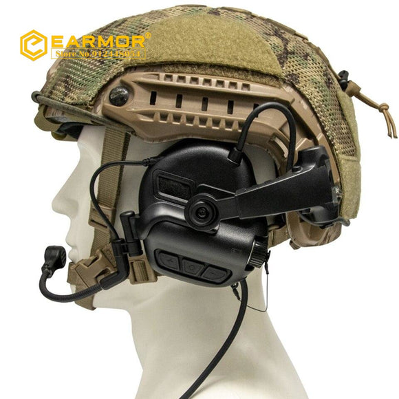 OPSMEN EARMOR M32X-Mark3 MilPro Military Standard RAC Headset - Black